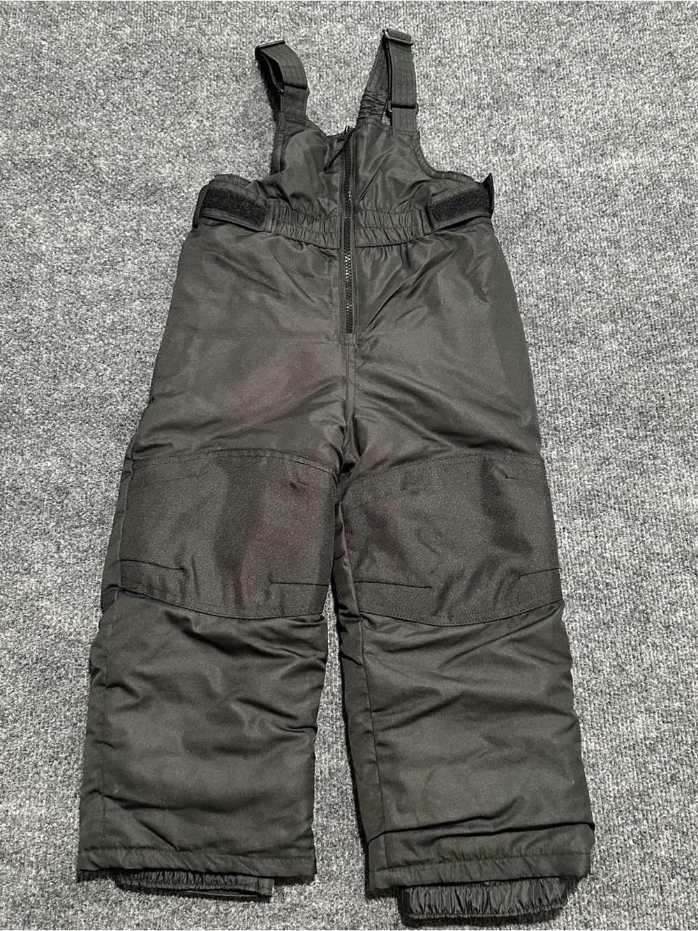Cat & Jack Black Kids Snow Overalls Bib Pants